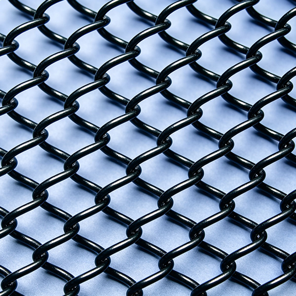 Custom spiral architectural mesh