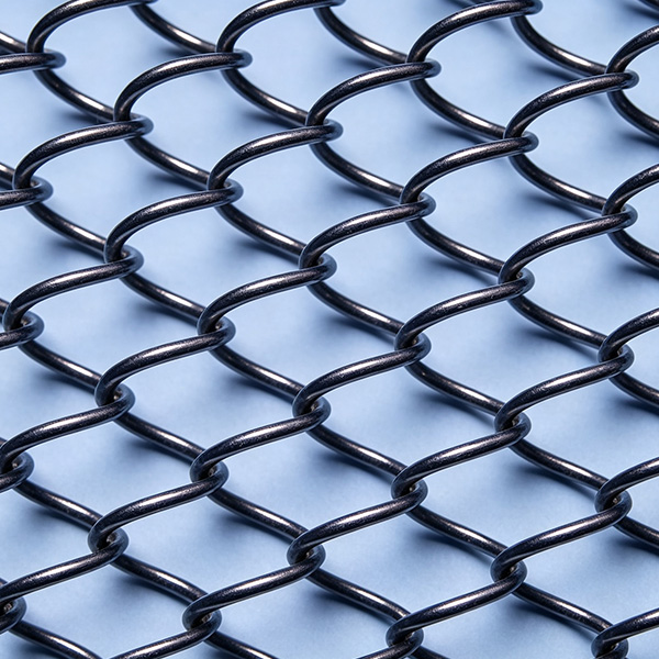 Custom spiral architectural mesh
