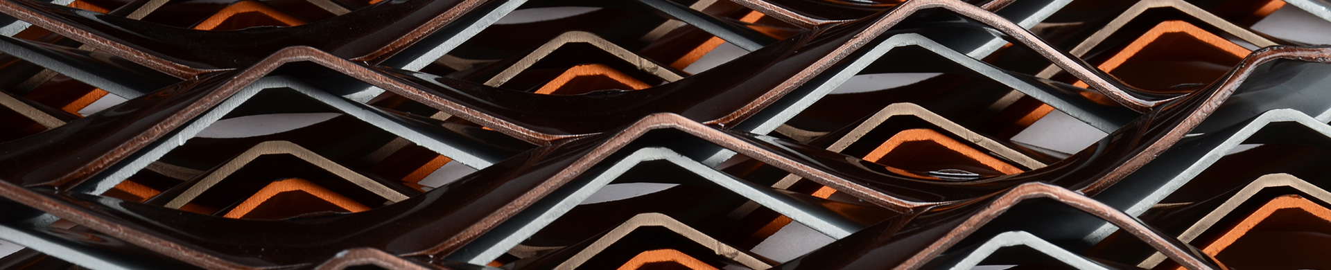 Aluminum metal mesh for architectural applications